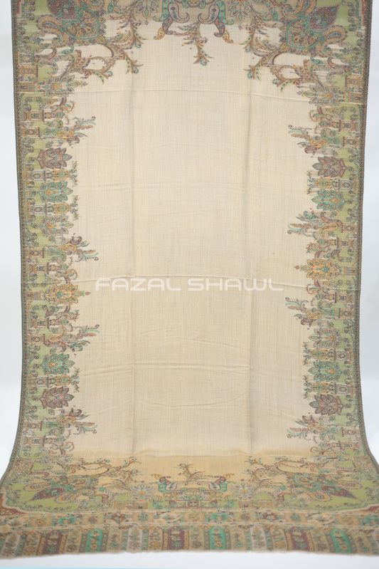 KAANI MOONLIGHT PASHMINA 4 SIDE BDR