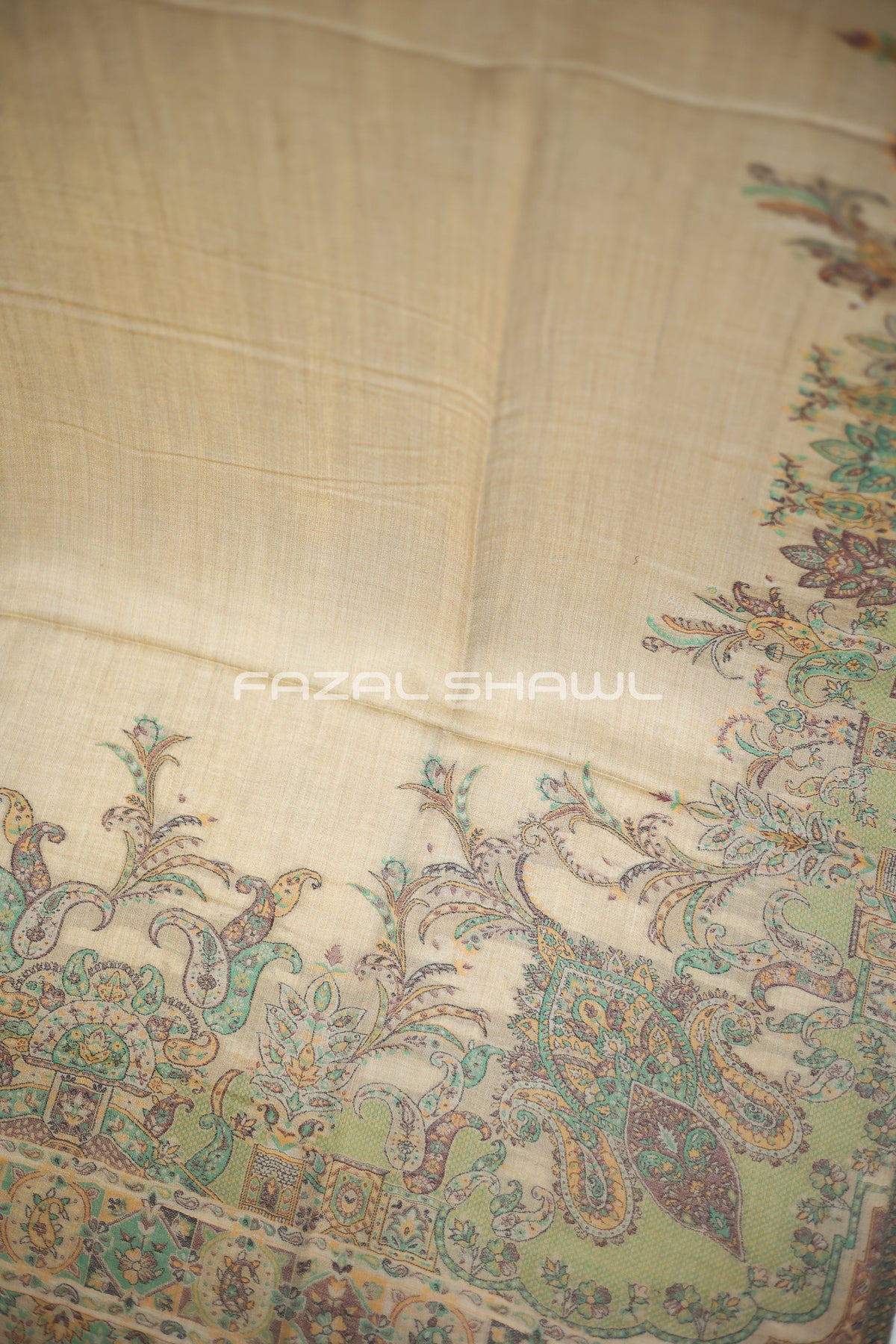 KAANI MOONLIGHT PASHMINA 4 SIDE BDR
