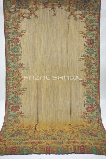 KAANI MOONLIGHT PASHMINA 4 SIDE BDR