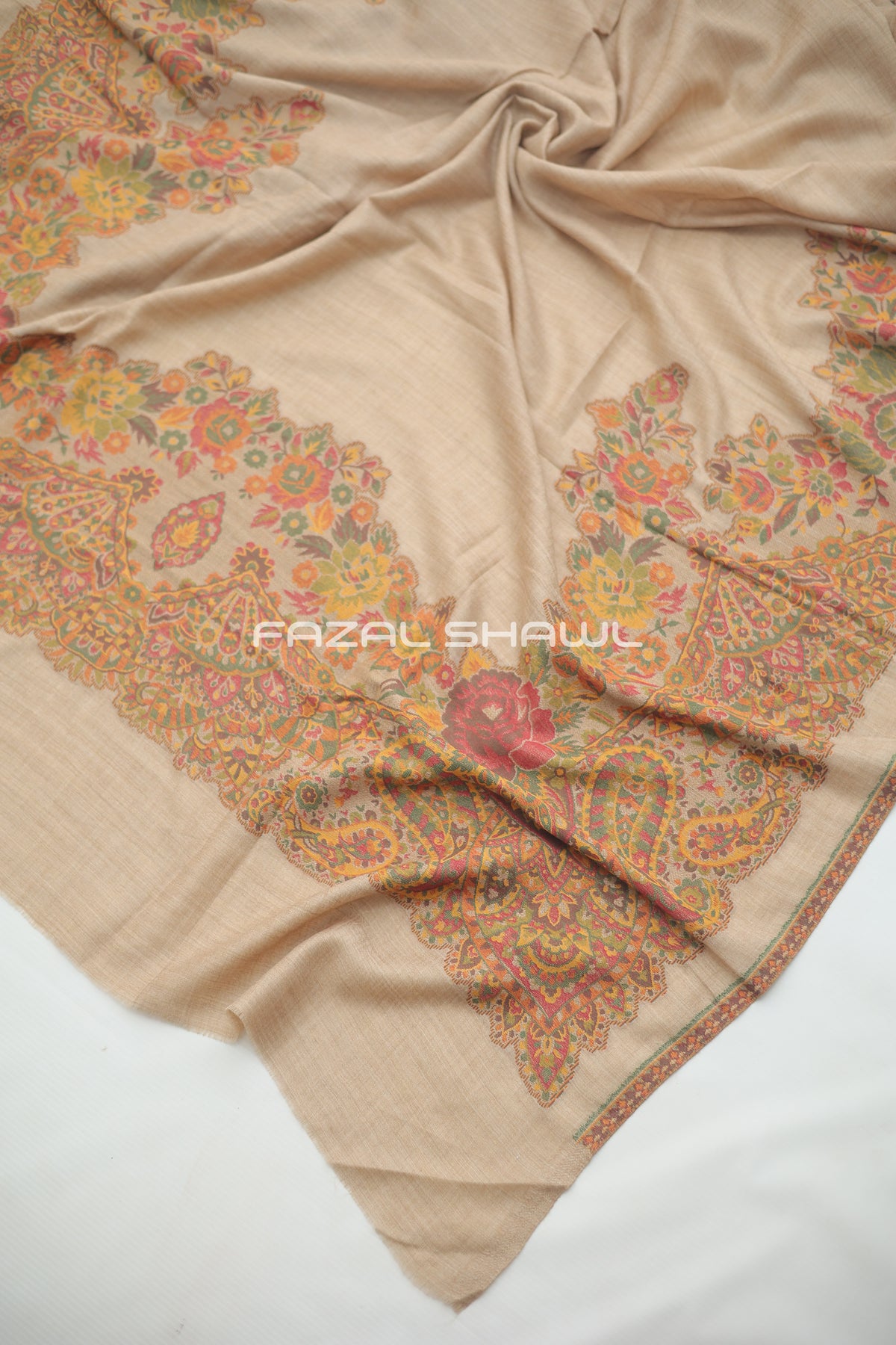 PASHMINA KAANI 4 SIDE BORDER