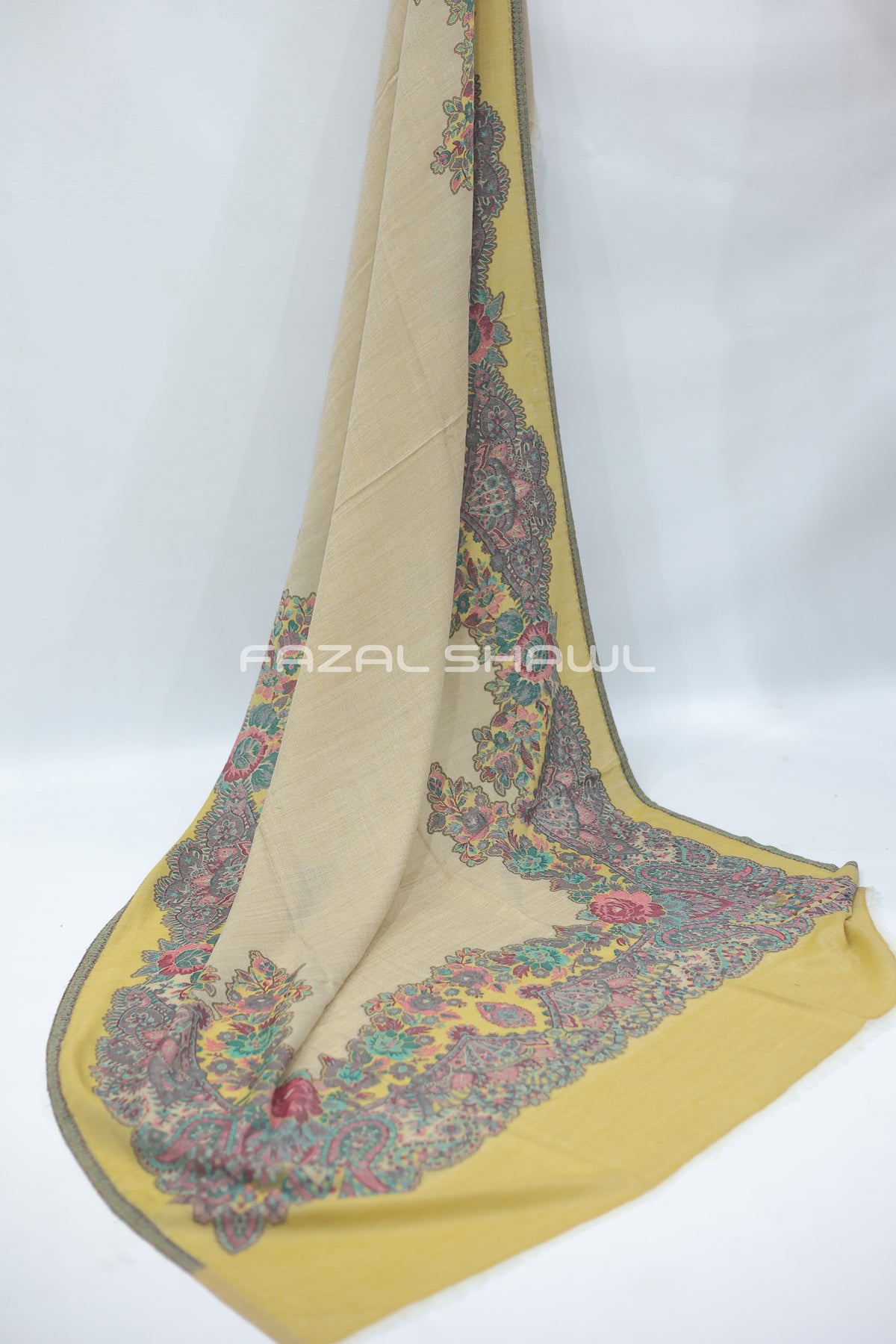 PASHMINA KAANI 4 SIDE BORDER