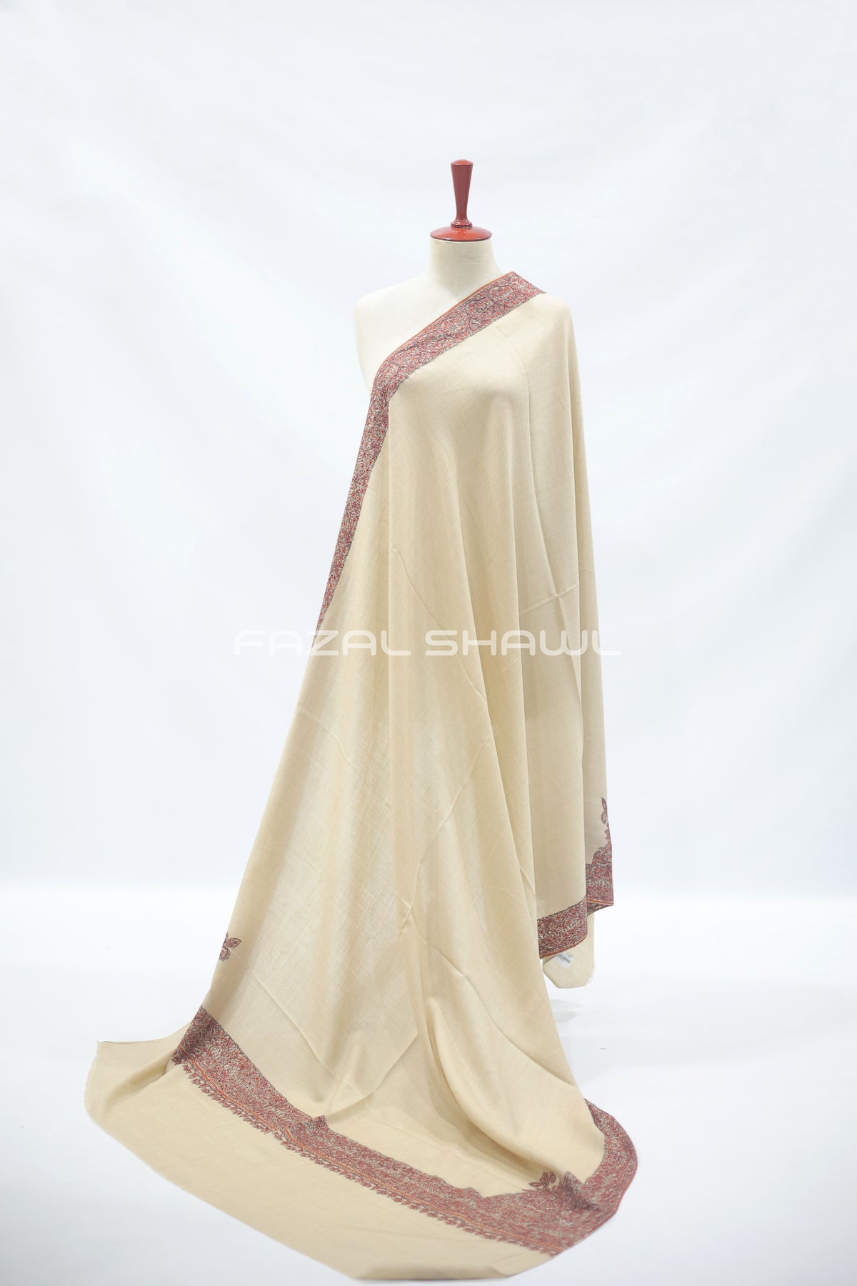 KASHMIRI HANDMADE 5 INCH BORDER KUNJ