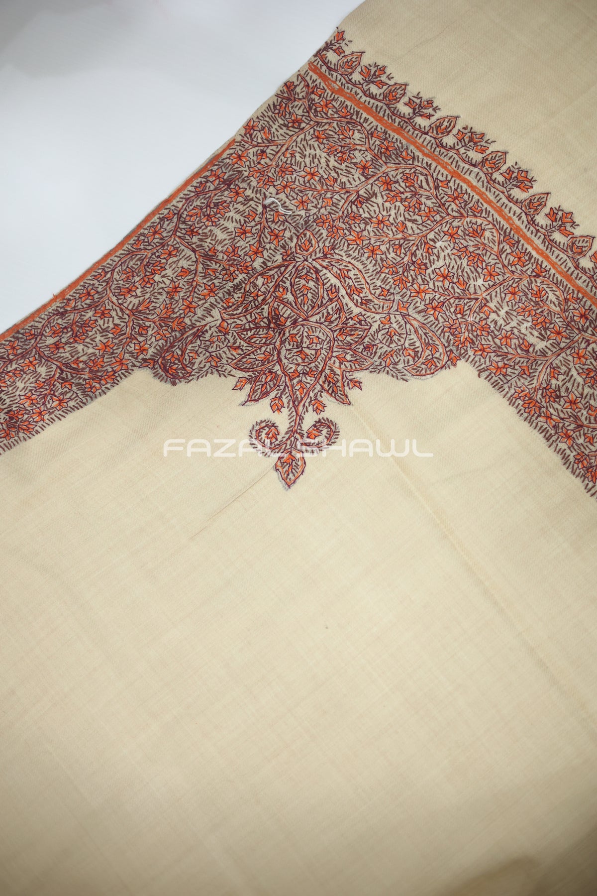 KASHMIRI HANDMADE 5 INCH BORDER KUNJ