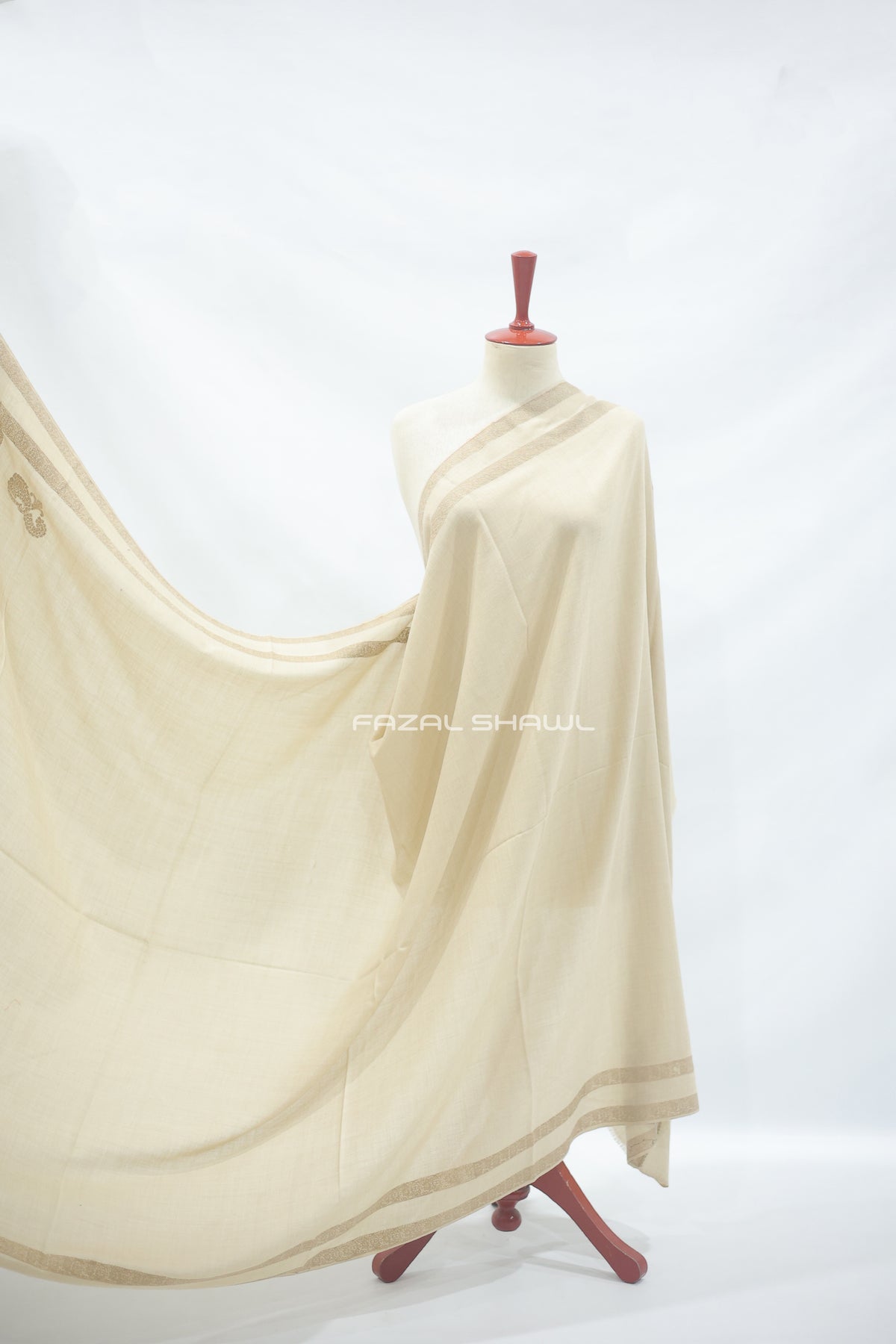 PASHMINA DOUBLE BDR WITH KINGRI