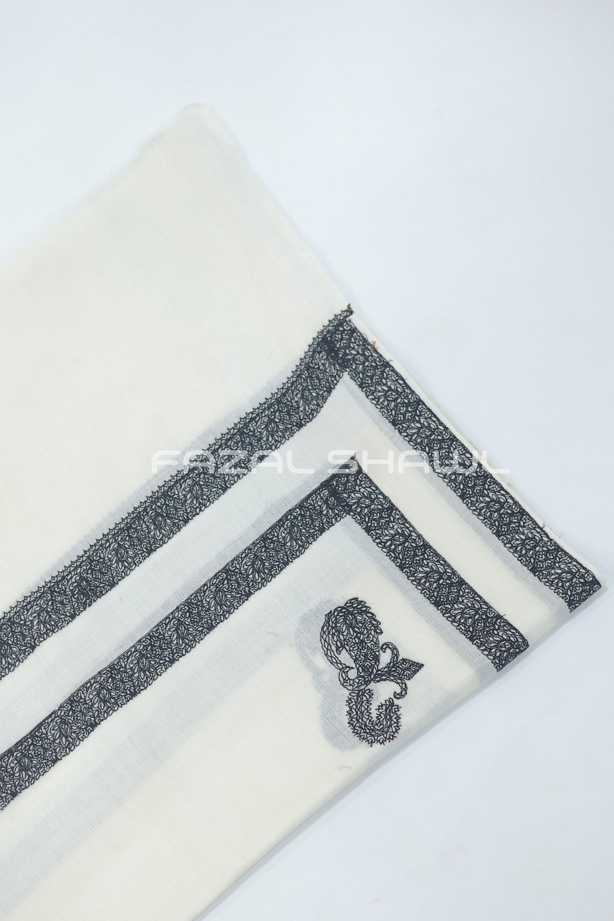 PASHMINA DOUBLE BDR WITH KINGRI