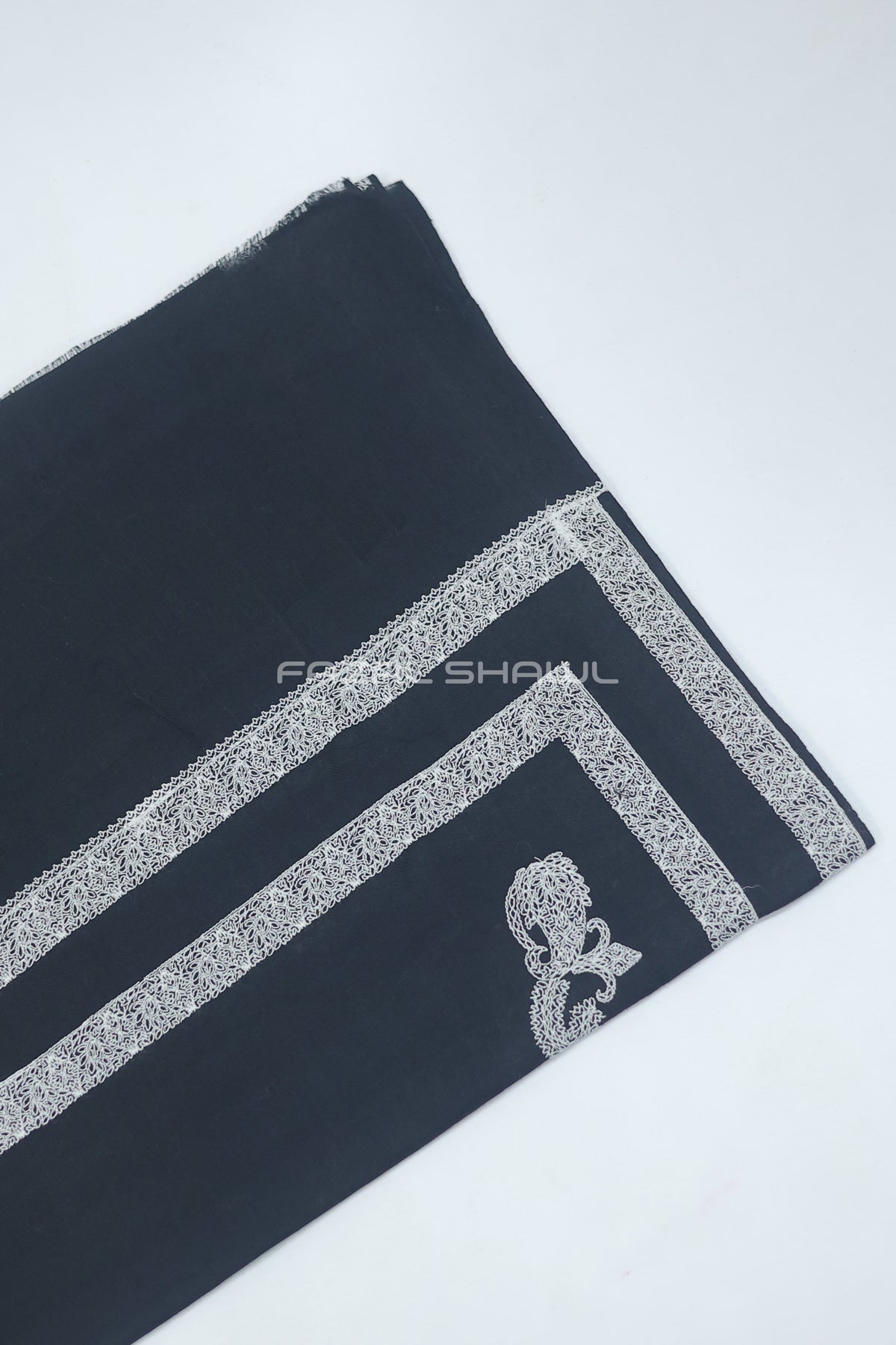 PASHMINA DOUBLE BDR WITH KINGRI