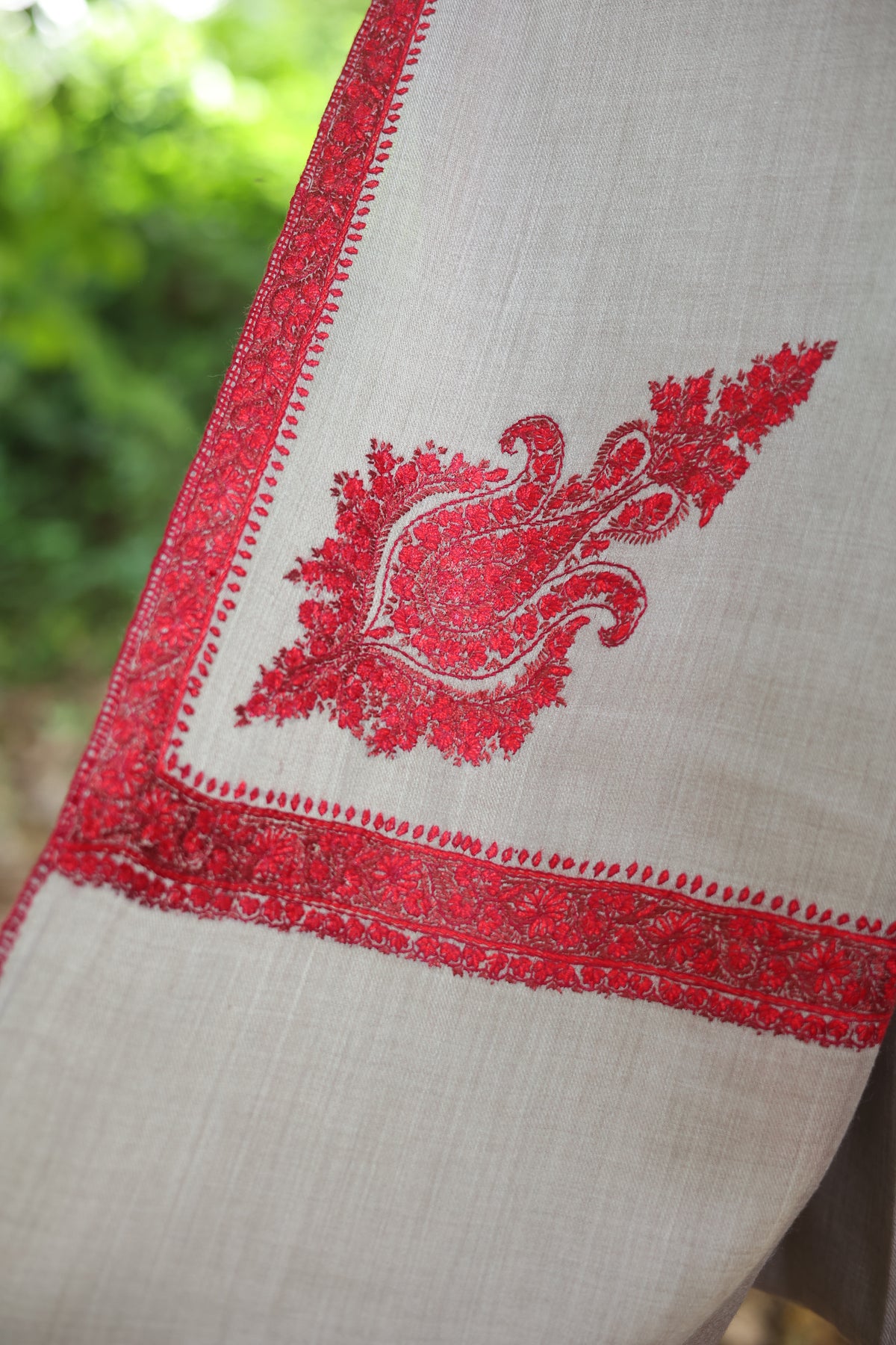 FOUR SIDE  PURE KASHMIRI BFR WITH KUNJ