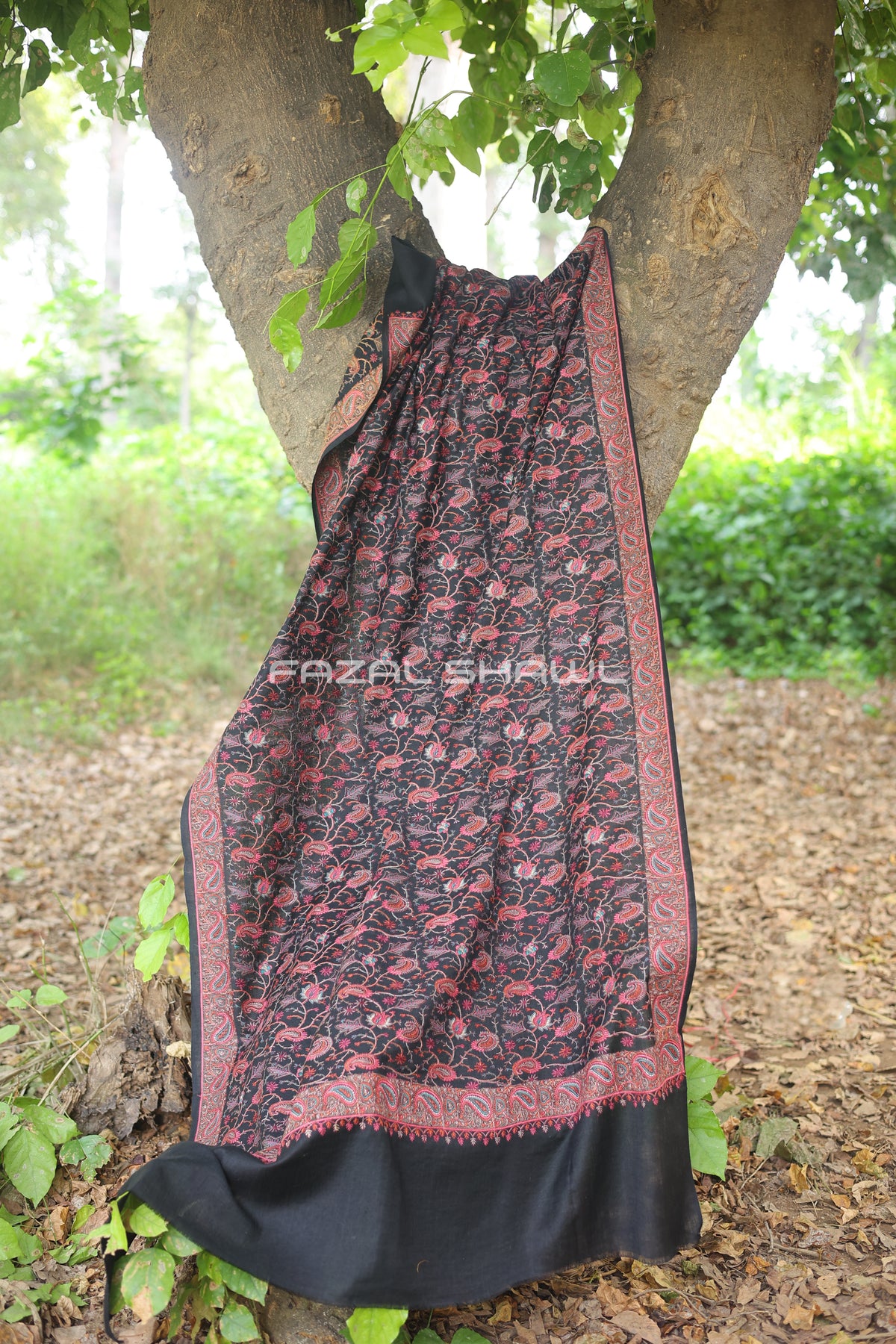 PURE PASHMINA MULTI JALL