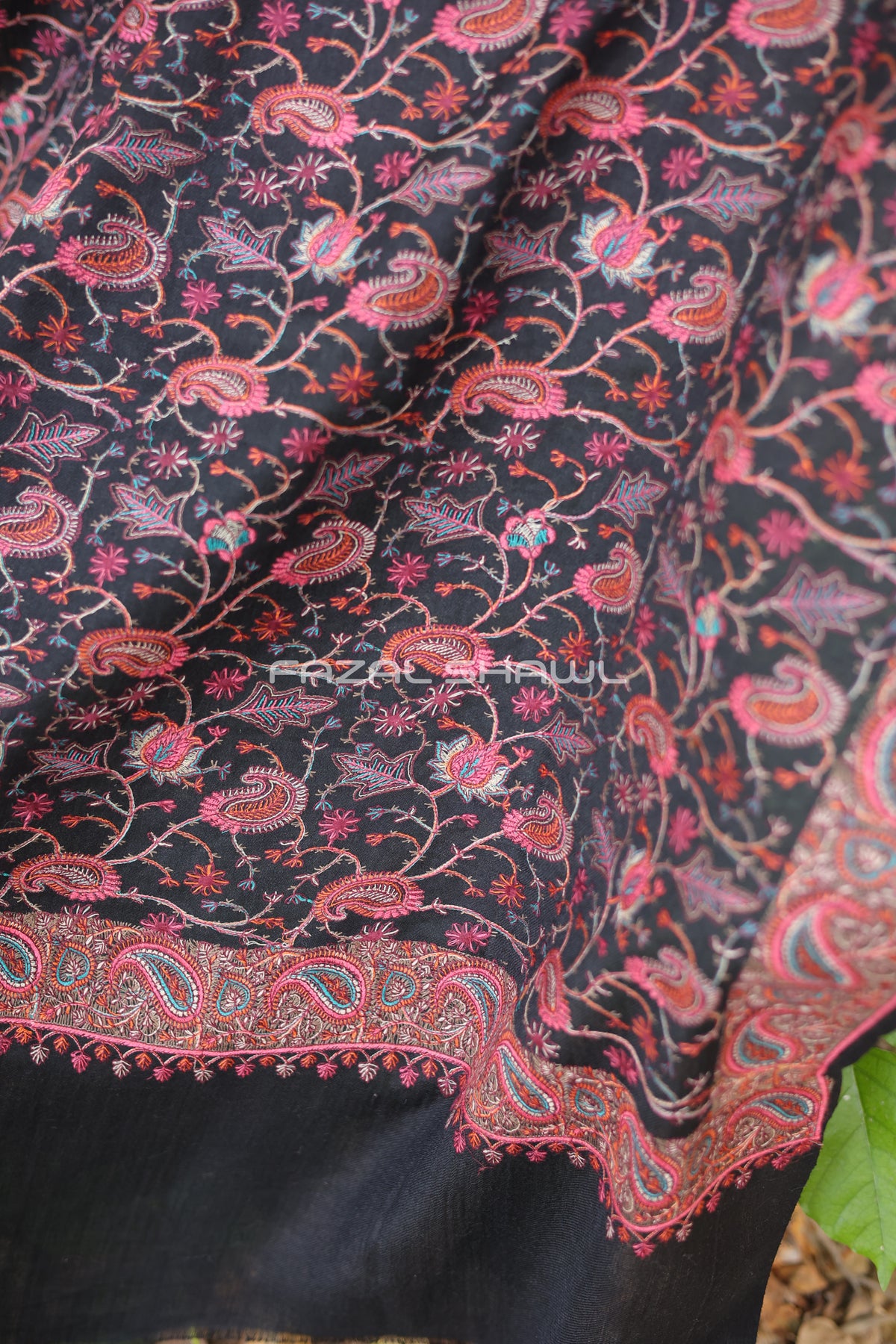 PURE PASHMINA MULTI JALL